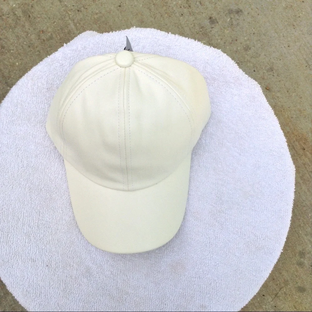 Unisex Faux‎ Leather Baseball granddaddy cap hat